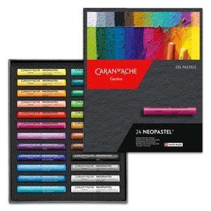 Caran d'Ache Neopastel Artists' Oil Pastel 24 Set
