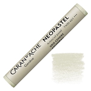 Caran d'Ache Neopastel Artists' Oil Pastel Ash Grey