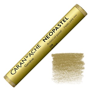 Caran d'Ache Neopastel Artists' Oil Pastel Gold