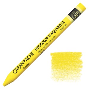 Caran d'Ache Neocolor II Water Soluble Wax Pastel Yellow