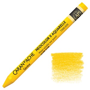 Caran d'Ache Neocolor II Water Soluble Wax Pastel Golden Yellow