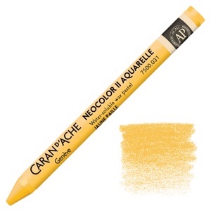 Caran d'Ache Neocolor II Water Soluble Wax Pastel Orangish Yellow