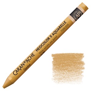 Caran d'Ache Neocolor II Water Soluble Wax Pastel Pastel Ochre