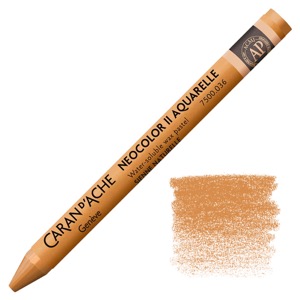 Caran d'Ache Neocolor II Water Soluble Wax Pastel Raw Sienna