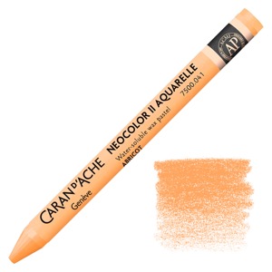 Caran d'Ache Neocolor II Water Soluble Wax Pastel Apricot