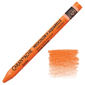 Caran d'Ache Neocolor II Water Soluble Wax Pastel Flame Red