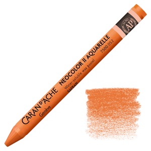 Caran d'Ache Neocolor II Water Soluble Wax Pastel Saffron