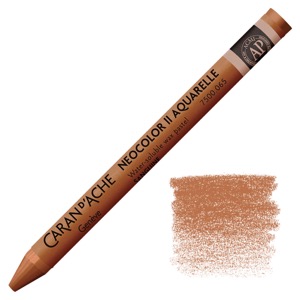 Caran d'Ache Neocolor II Water Soluble Wax Pastel Russet