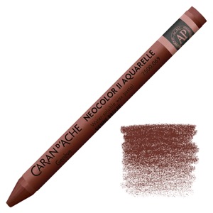 Caran d'Ache Neocolor II Water Soluble Wax Pastel Burnt Siena