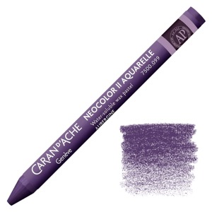 Caran d'Ache Neocolor II Water Soluble Wax Pastel Aubergine