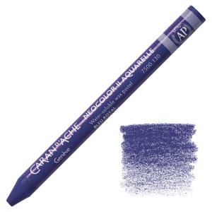 Caran d'Ache Neocolor II Water Soluble Wax Pastel Royal Blue