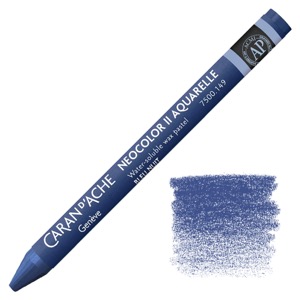 Caran d'Ache Neocolor II Water Soluble Wax Pastel Night Blue