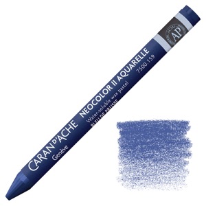 Caran d'Ache Neocolor II Water Soluble Wax Pastel Prussian Blue