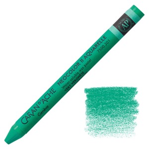 Caran d'Ache Neocolor II Water Soluble Wax Pastel Veronese Green