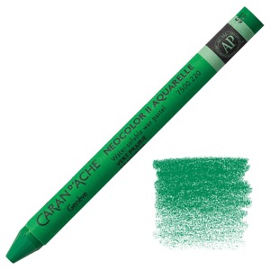 Caran d'Ache Neocolor II Water Soluble Wax Pastel Grass Green