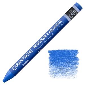 Caran d'Ache Neocolor II Water Soluble Wax Pastel Blue