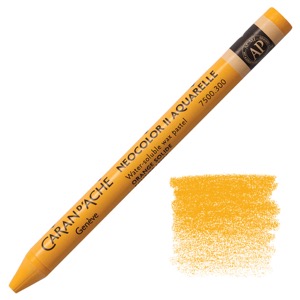 Caran d'Ache Neocolor II Water Soluble Wax Pastel Light Fast Orange