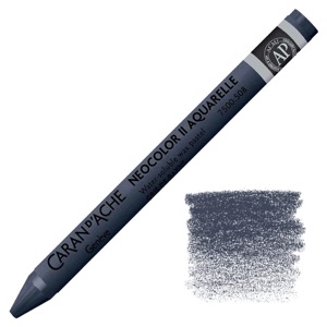 Caran d'Ache Neocolor II Water Soluble Wax Pastel Payne's Grey