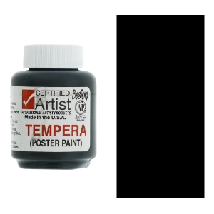 Bestemp Liquid Tempera (Poster Paint) 2 oz. - Black