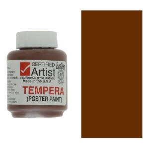 Bestemp Liquid Tempera (Poster Paint) 2 oz. - Brown