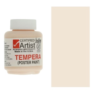 Bestemp Certified Artist Tempera Poster Paint 2oz Flesh