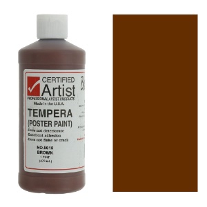 Bestemp Liquid Tempera (Poster Paint) 16 oz. - Brown