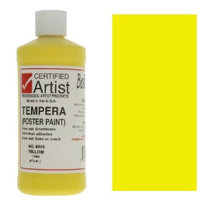 Bestemp Liquid Tempera (Poster Paint) 16 oz. - Yellow