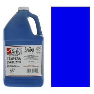 Bestemp Liquid Tempera (Poster Paint) 1-Gallon - Blue