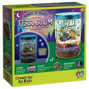 Creativity For Kids Kit: Grow 'N Glow Terrarium