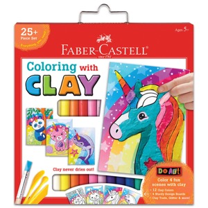 Faber-Castell Do Art Coloring With Clay Unicorn & Friends