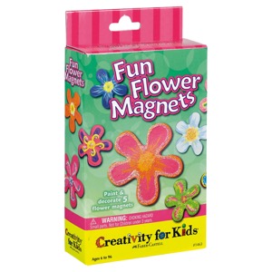 Creativity For Kids Kit: Fun Flower Magnets