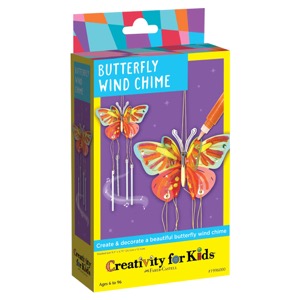 Creativity For Kids Kit: Butterfly Wind Chime