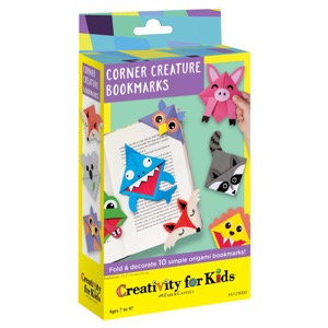 Creativity For Kids Kit: Corner Creature Bookmarks