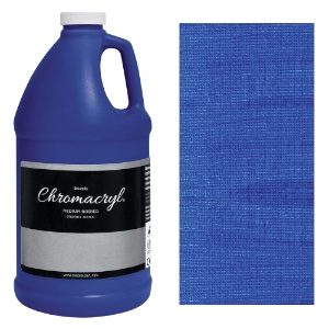 Chromacryl Students' Acrylic Paint 1/2 Gallon Warm Blue