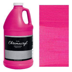 Chromacryl Students' Acrylic Paint 1/2 Gallon Magenta