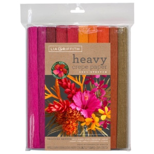 Lia Griffith Heavy Crepe Paper 10 Pack Tropical