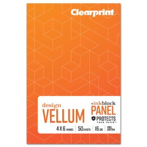 Clearprint Design Vellum 1000H Field Book 4"x6"
