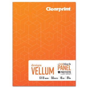 Clearprint Design Vellum 1000H Field Book 50 Sheets 6"x8"