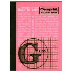 Clearprint Vellum Field Book 3x4 Grid