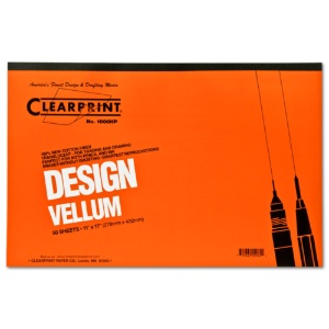 Clearprint Design Vellum 1000H Pad 11"x17"