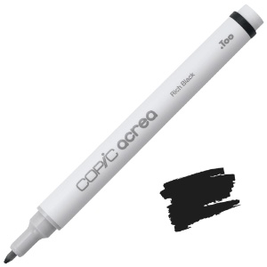 Copic Acrea Water-Based Pigment Paint Marker Rich Black 002