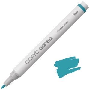 Copic Acrea Water-Based Pigment Paint Marker Peacock Green 023