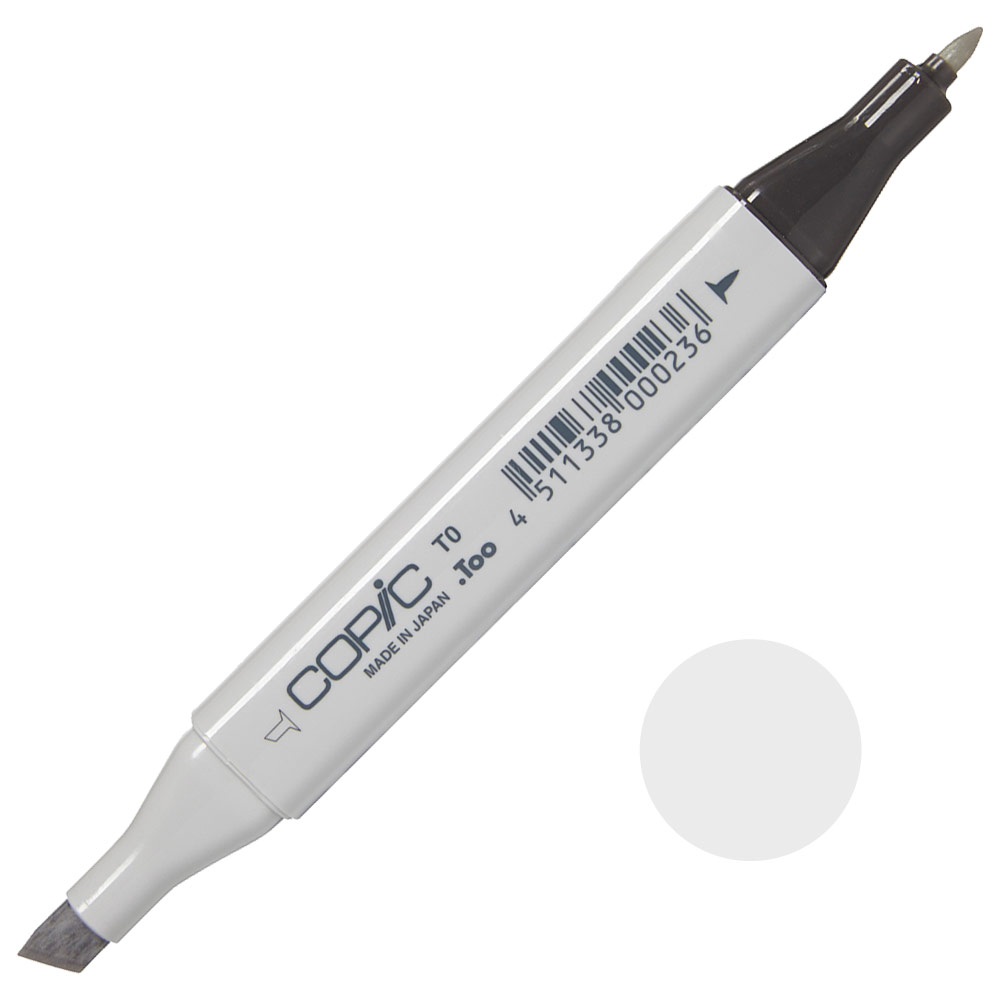 Copic Classic Alcohol Ink Marker T0 Toner Gray 0
