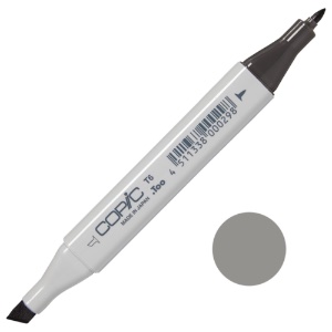Copic Classic Alcohol Ink Marker T6 Toner Gray 6