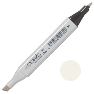 Copic Classic Alcohol Ink Marker W0 Warm Gray 0