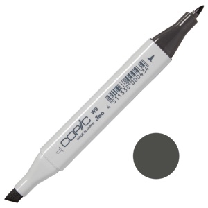 Copic Classic Alcohol Ink Marker W9 Warm Gray 9