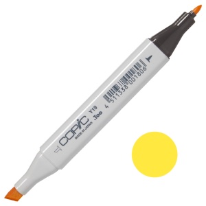 Copic Classic Alcohol Ink Marker Y19 Napoli Yellow