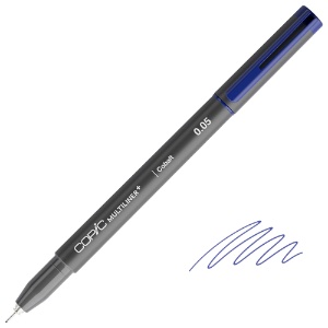 Copic Multiliner+ Plus Pigment Ink Pen 0.05mm Cobalt