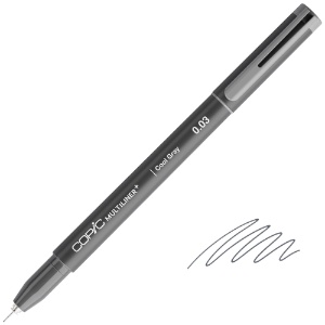 Copic Multiliner+ Plus Pigment Ink Pen 0.03mm Cool Gray