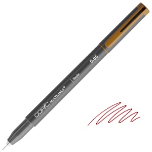 Copic Multiliner+ Plus Pigment Ink Pen 0.05mm Sepia